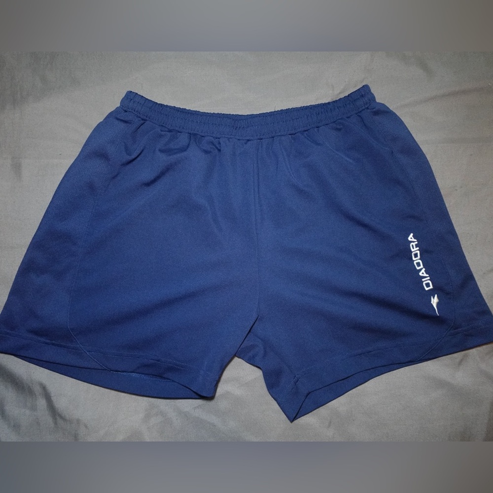 Diadora Women's Navy Athletic Shorts